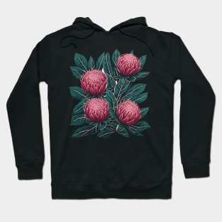 King Protea Flower | South Africa National Flower | National Sport Symbol Hoodie